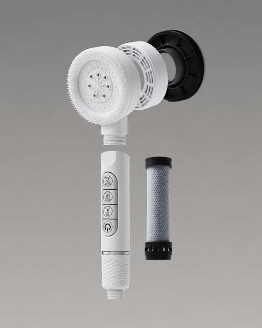 Original JaAmerica Shower head with filter.