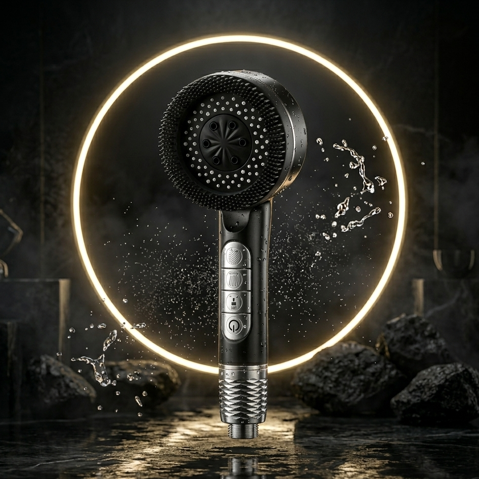 Original JaAmerica Shower head with filter.